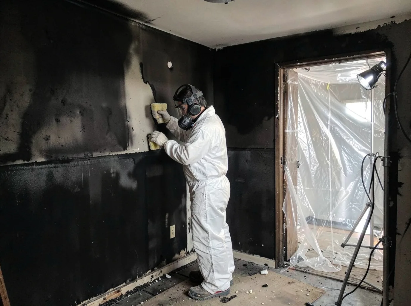 Fire Damage Restoration company in Bunch, OK